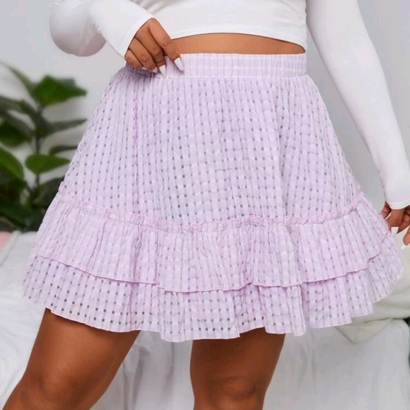 🩷4 for$50 New Plus Size Skirt (SHEIN 3X)🩷 - Picture 2 of 5